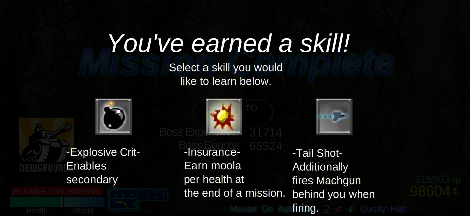Insurance - skill w grze, który dodaje dodatkowy zastrzyk gotówki w rozgrywce.